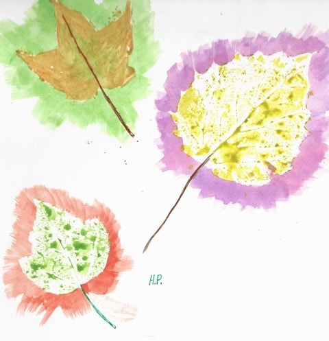 Aidee artwork titled Leaves Study