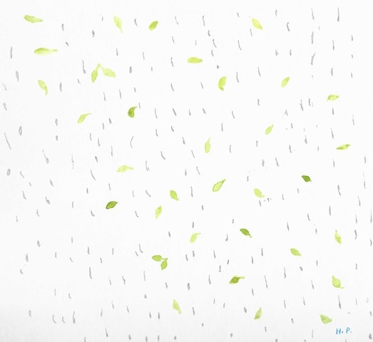 Aidee artwork titled Leaves Study II